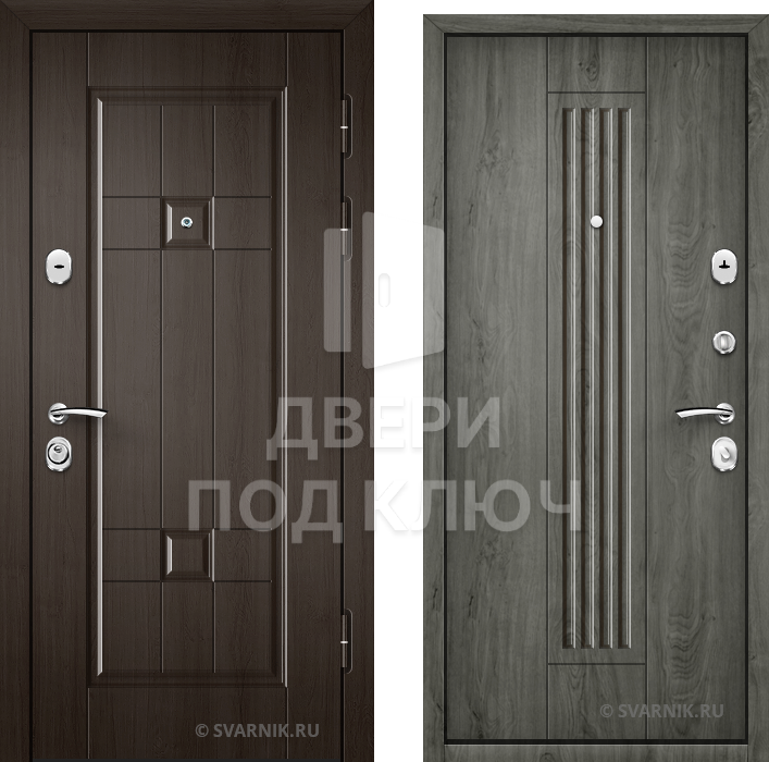 Утепленная входная дверь на дачу ДПК-10090