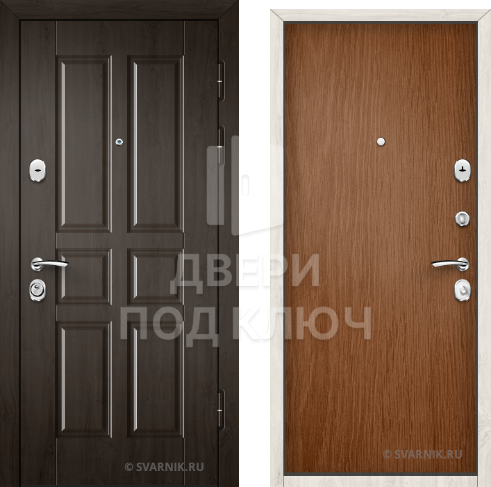Усиленная входная дверь для дома ДПК-9178